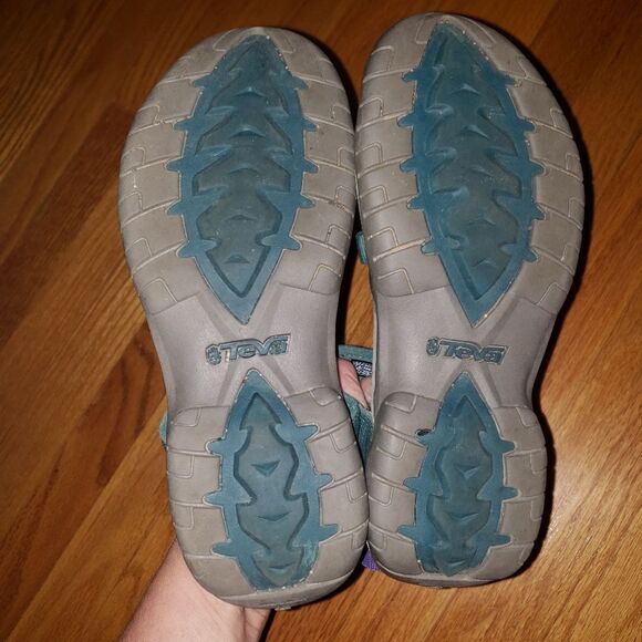 Teva Green Slingback Sandals - Picture 6 of 7